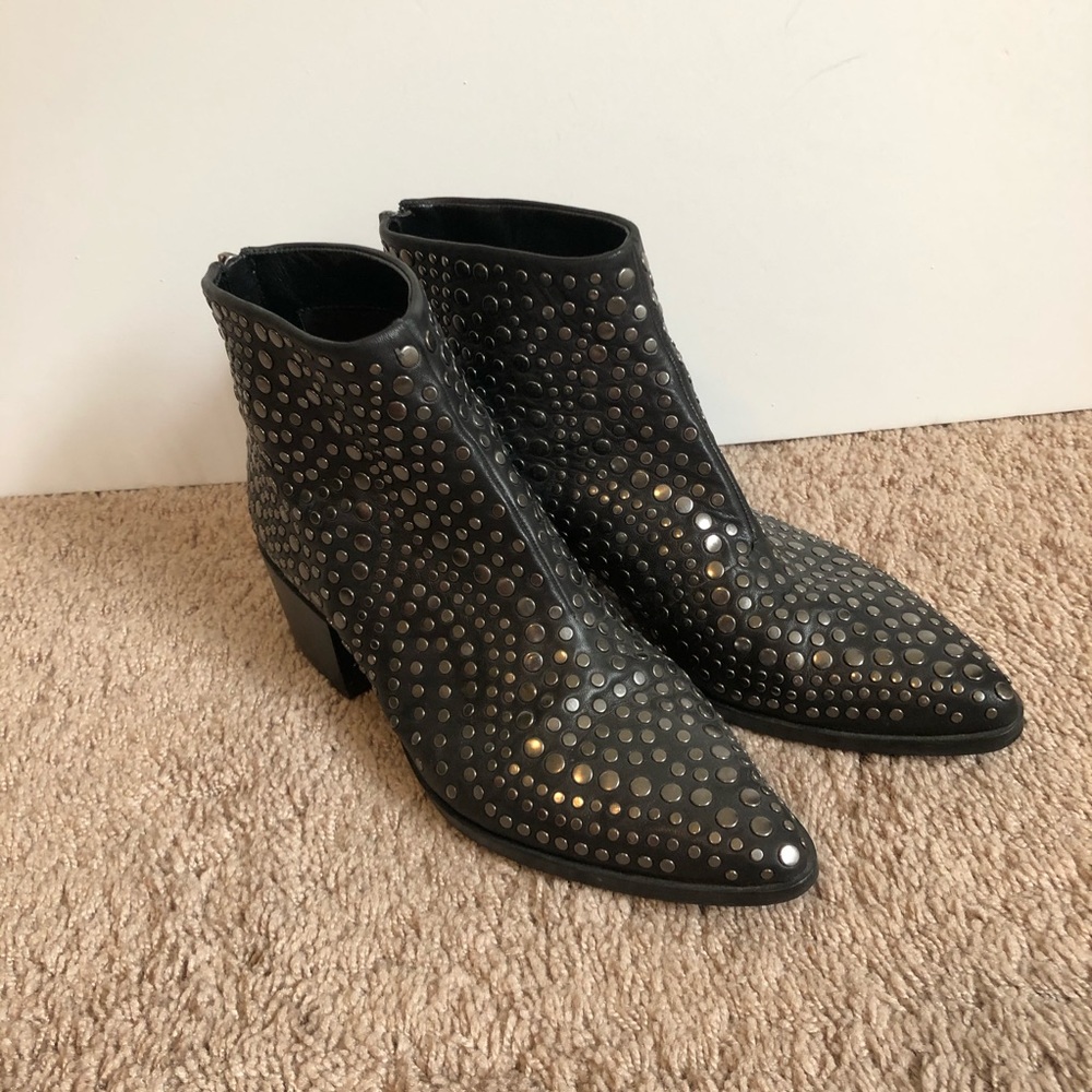 Vince Camuto studded booties